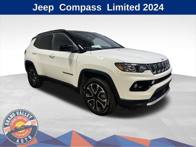 used 2024 Jeep Compass car, priced at $27,488