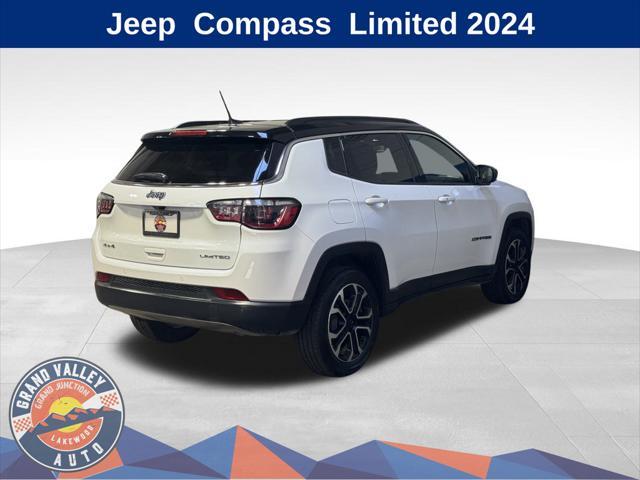 used 2024 Jeep Compass car, priced at $27,488