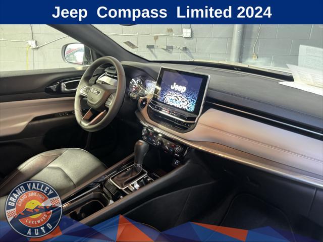 used 2024 Jeep Compass car, priced at $27,488