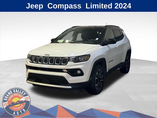 used 2024 Jeep Compass car, priced at $27,488