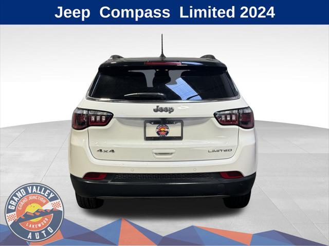 used 2024 Jeep Compass car, priced at $27,488