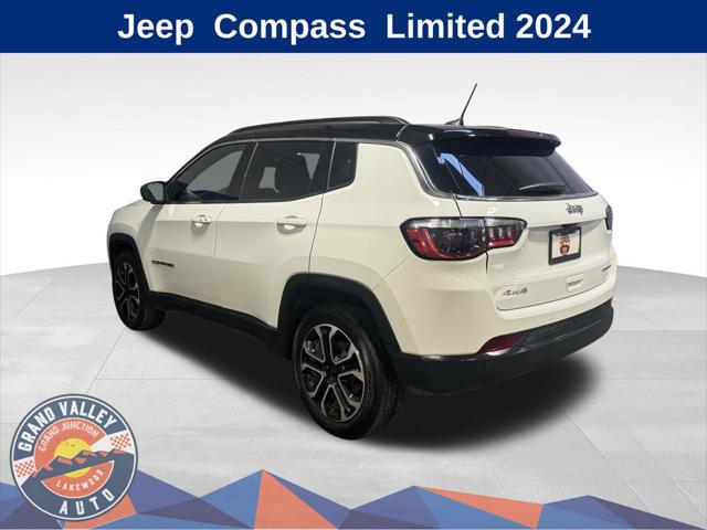 used 2024 Jeep Compass car, priced at $27,488