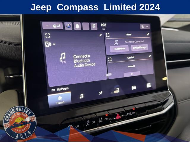 used 2024 Jeep Compass car, priced at $27,488