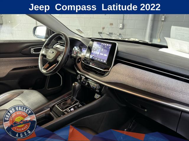 used 2022 Jeep Compass car, priced at $19,400