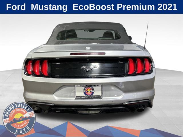 used 2021 Ford Mustang car, priced at $23,788