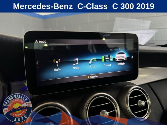 used 2019 Mercedes-Benz C-Class car, priced at $29,988