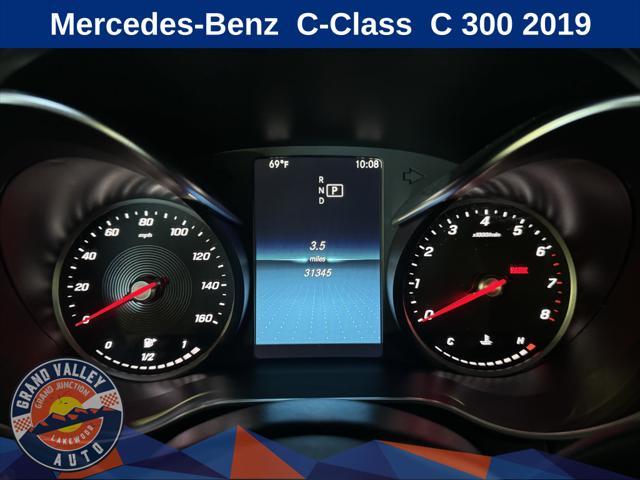 used 2019 Mercedes-Benz C-Class car, priced at $29,988