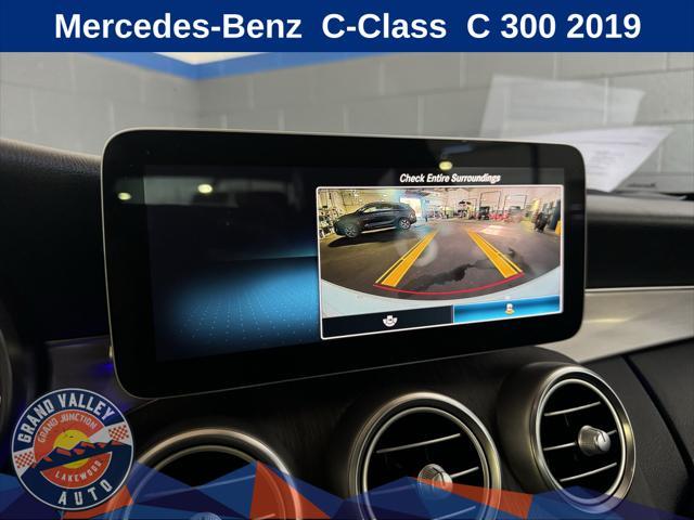 used 2019 Mercedes-Benz C-Class car, priced at $29,988