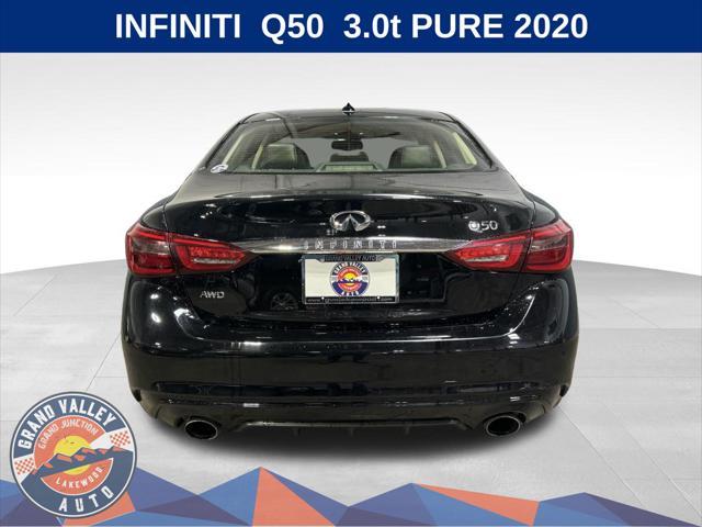 used 2020 INFINITI Q50 car, priced at $26,788