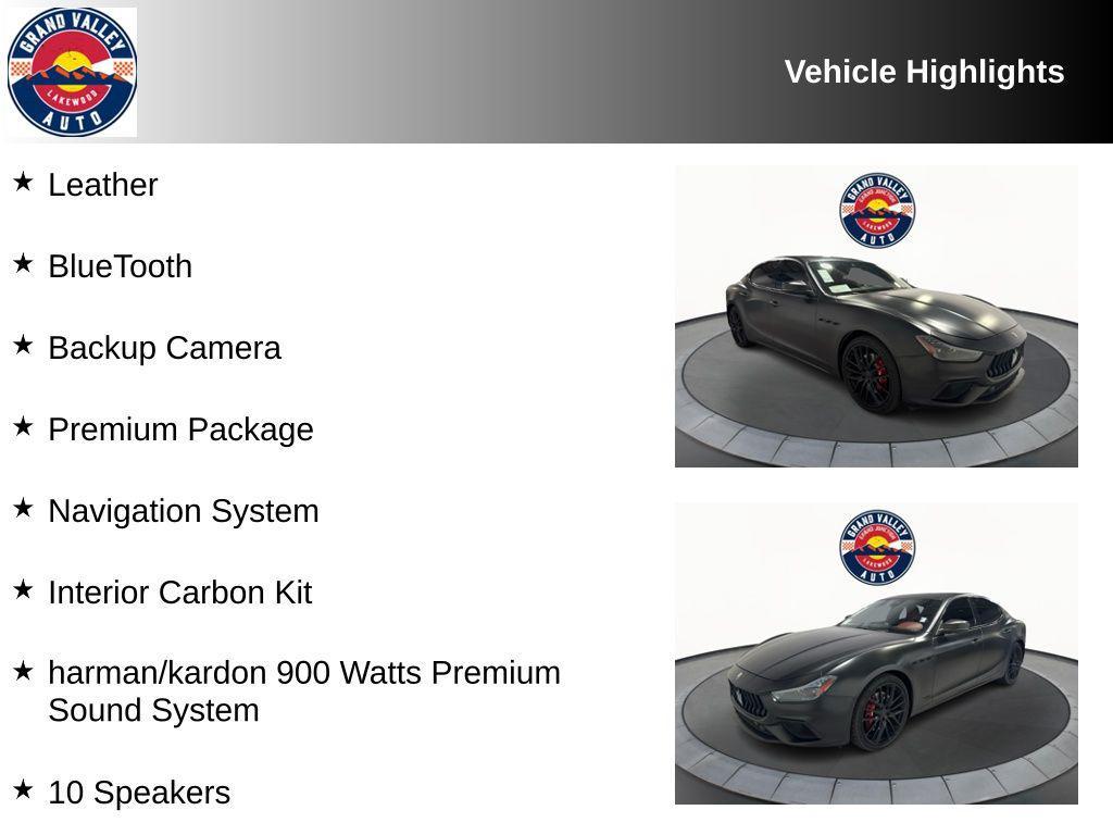 used 2018 Maserati Ghibli car, priced at $25,788