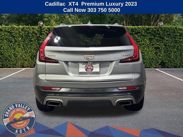 used 2023 Cadillac XT4 car, priced at $27,288