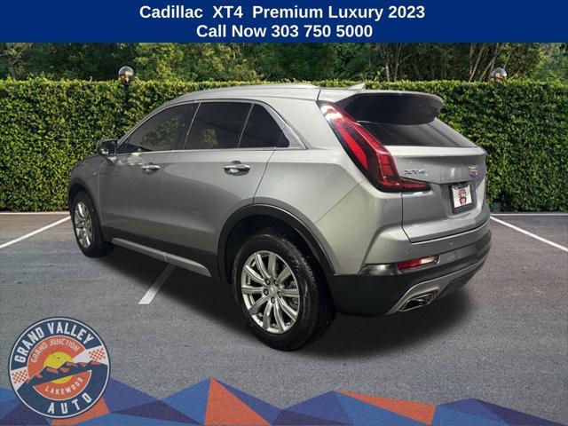 used 2023 Cadillac XT4 car, priced at $27,288