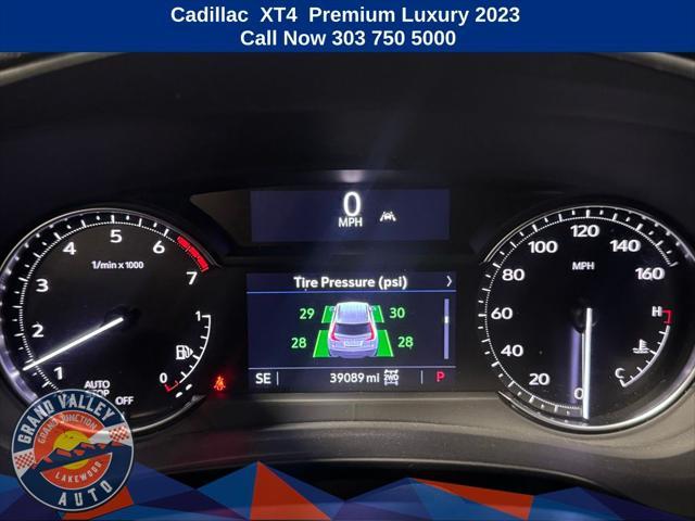 used 2023 Cadillac XT4 car, priced at $27,288