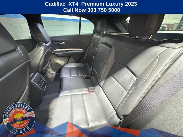 used 2023 Cadillac XT4 car, priced at $27,288