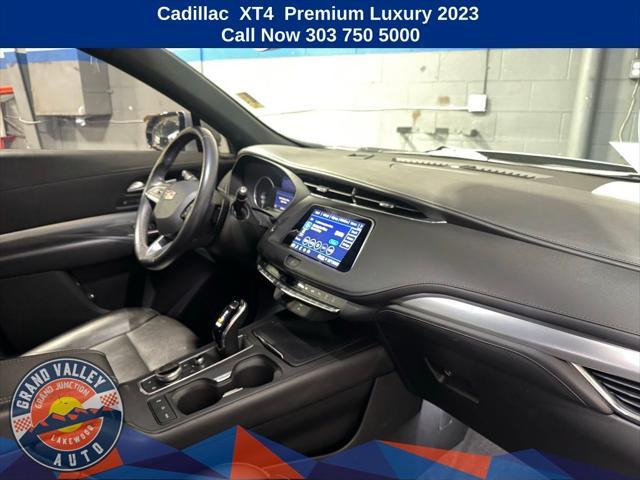 used 2023 Cadillac XT4 car, priced at $27,288