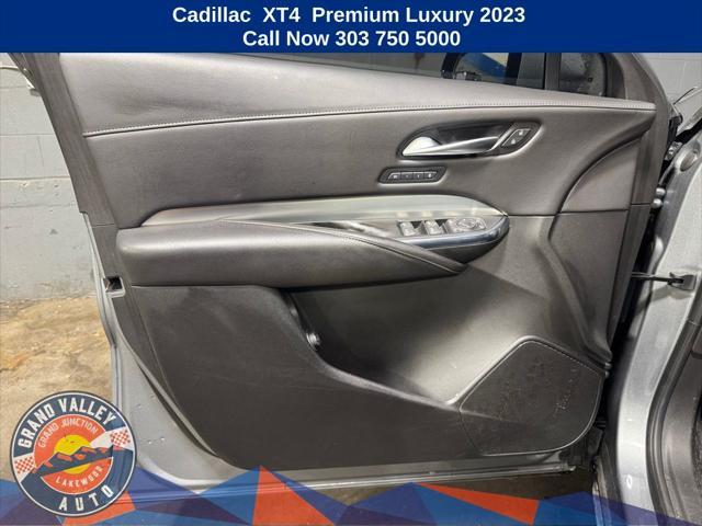 used 2023 Cadillac XT4 car, priced at $27,288