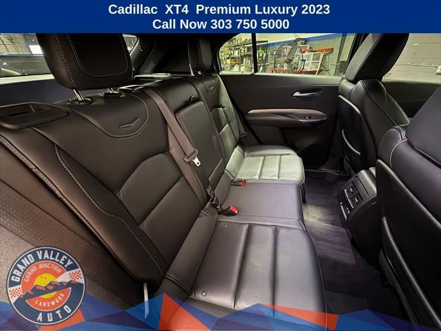 used 2023 Cadillac XT4 car, priced at $27,288