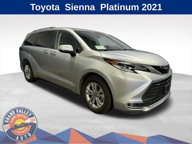 used 2021 Toyota Sienna car, priced at $36,300