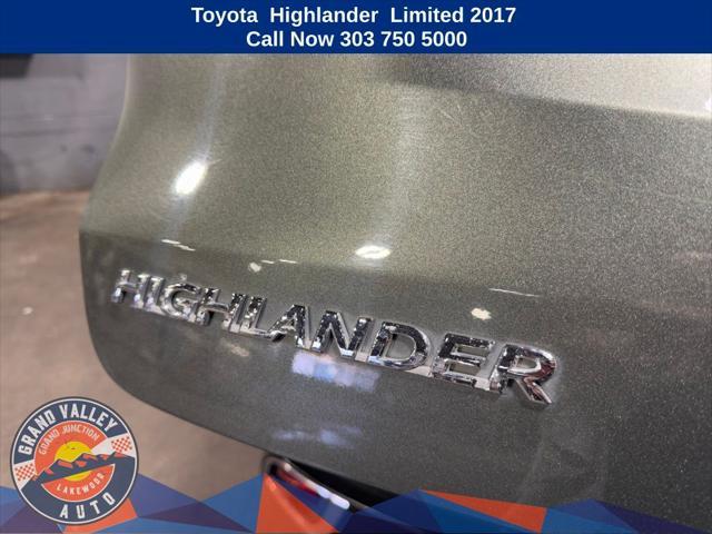 used 2017 Toyota Highlander car, priced at $25,988