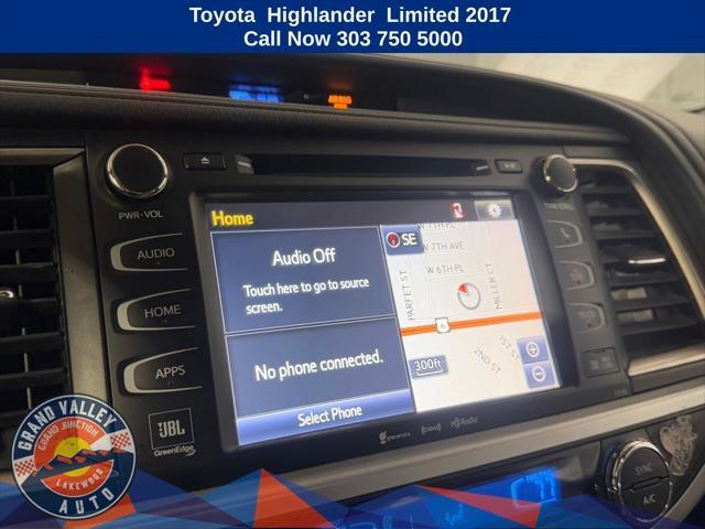 used 2017 Toyota Highlander car, priced at $25,988