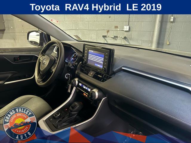 used 2019 Toyota RAV4 Hybrid car, priced at $22,488