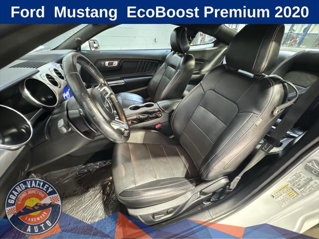 used 2020 Ford Mustang car, priced at $20,988