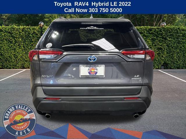 used 2022 Toyota RAV4 Hybrid car, priced at $26,288