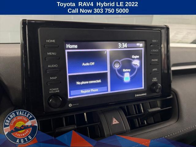 used 2022 Toyota RAV4 Hybrid car, priced at $26,288