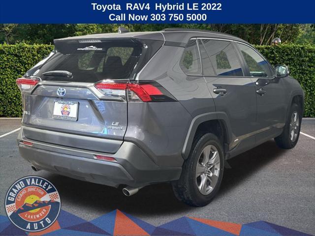 used 2022 Toyota RAV4 Hybrid car, priced at $26,288