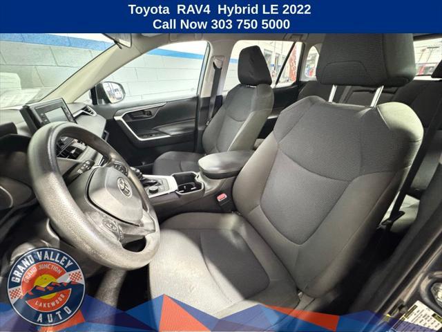 used 2022 Toyota RAV4 Hybrid car, priced at $26,288