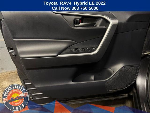 used 2022 Toyota RAV4 Hybrid car, priced at $26,288