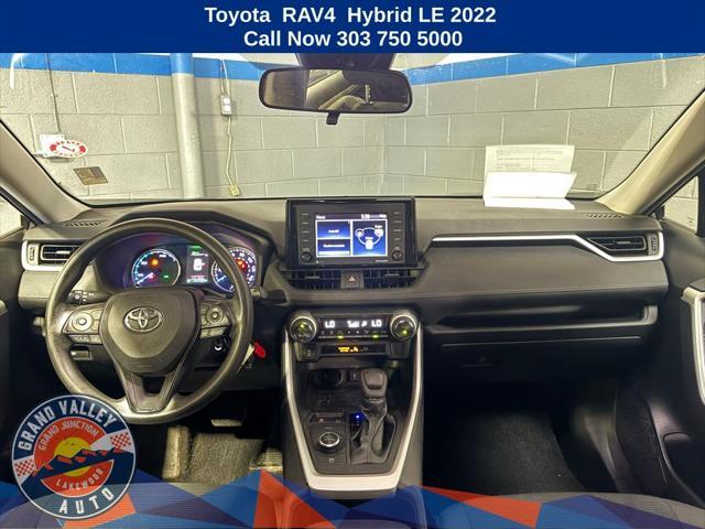 used 2022 Toyota RAV4 Hybrid car, priced at $26,288