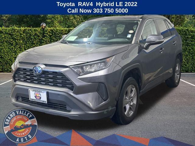 used 2022 Toyota RAV4 Hybrid car, priced at $26,288