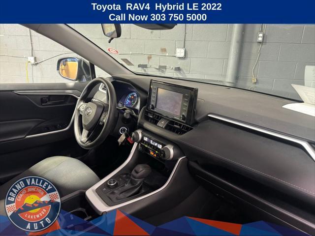 used 2022 Toyota RAV4 Hybrid car, priced at $26,288