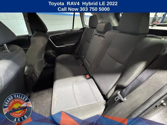 used 2022 Toyota RAV4 Hybrid car, priced at $26,288