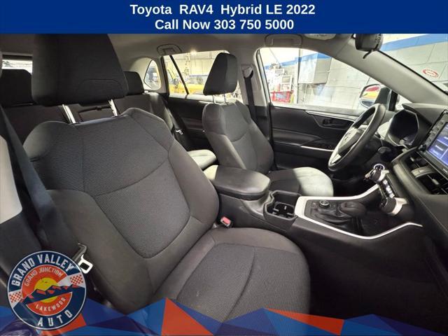 used 2022 Toyota RAV4 Hybrid car, priced at $26,288