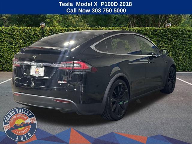 used 2018 Tesla Model X car, priced at $41,888