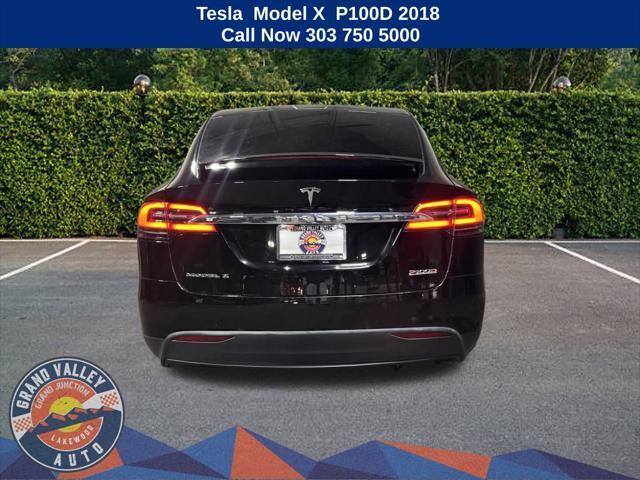 used 2018 Tesla Model X car, priced at $41,888