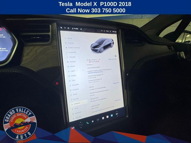 used 2018 Tesla Model X car, priced at $41,888