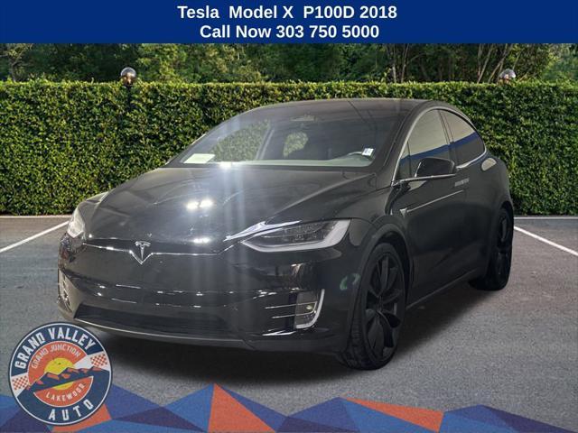 used 2018 Tesla Model X car, priced at $41,888