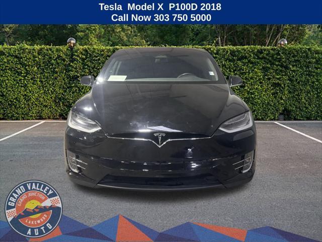 used 2018 Tesla Model X car, priced at $41,888