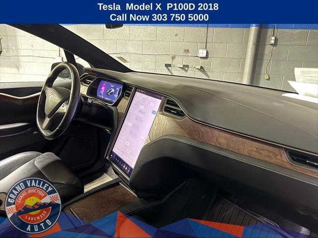 used 2018 Tesla Model X car, priced at $41,888