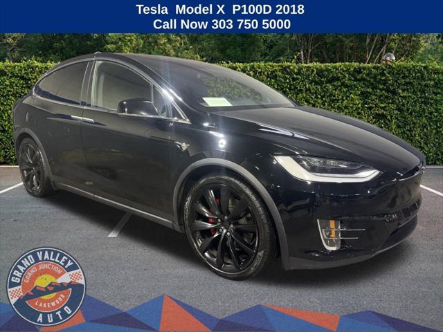 used 2018 Tesla Model X car, priced at $41,888