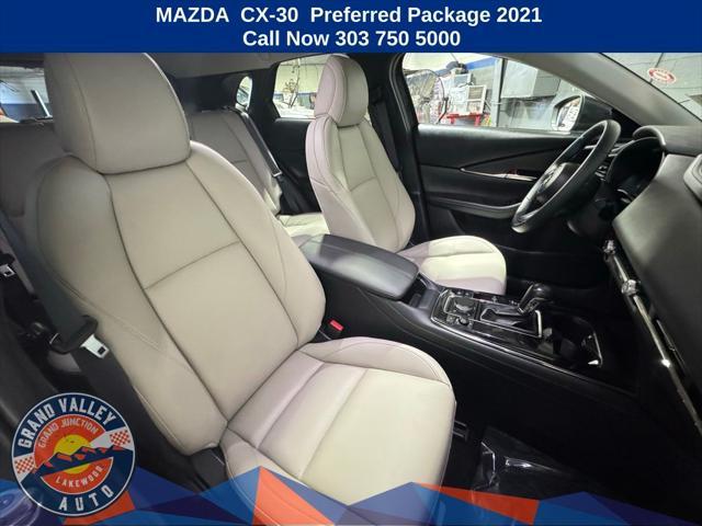 used 2021 Mazda CX-30 car, priced at $24,500