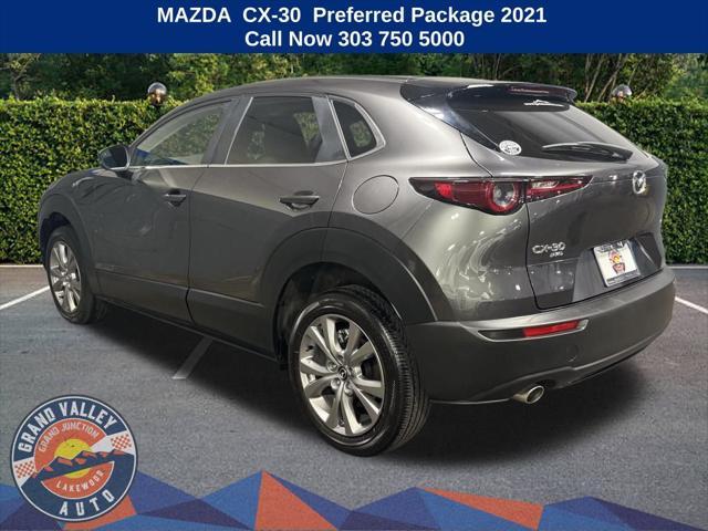 used 2021 Mazda CX-30 car, priced at $24,500