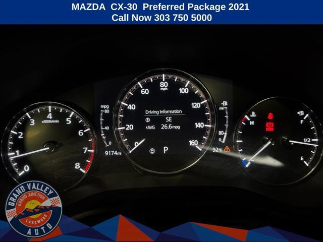 used 2021 Mazda CX-30 car, priced at $24,500