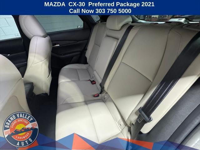 used 2021 Mazda CX-30 car, priced at $24,500