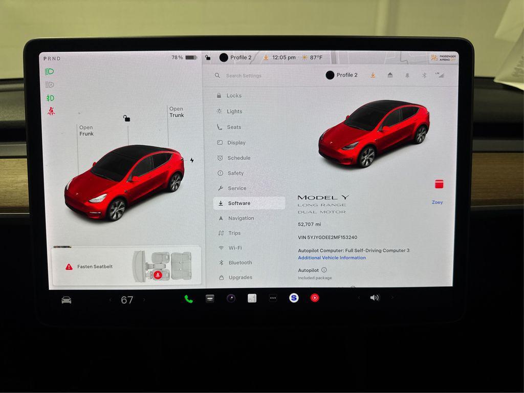 used 2021 Tesla Model Y car, priced at $28,988