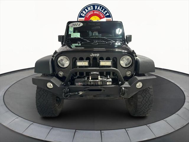 used 2014 Jeep Wrangler Unlimited car, priced at $19,988