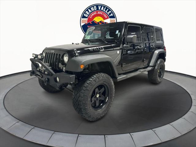 used 2014 Jeep Wrangler Unlimited car, priced at $19,988